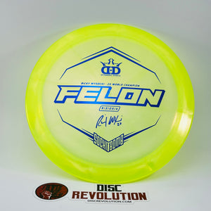 Dynamic Discs Lucid Ice Glimmer Felon Ricky Wysocki