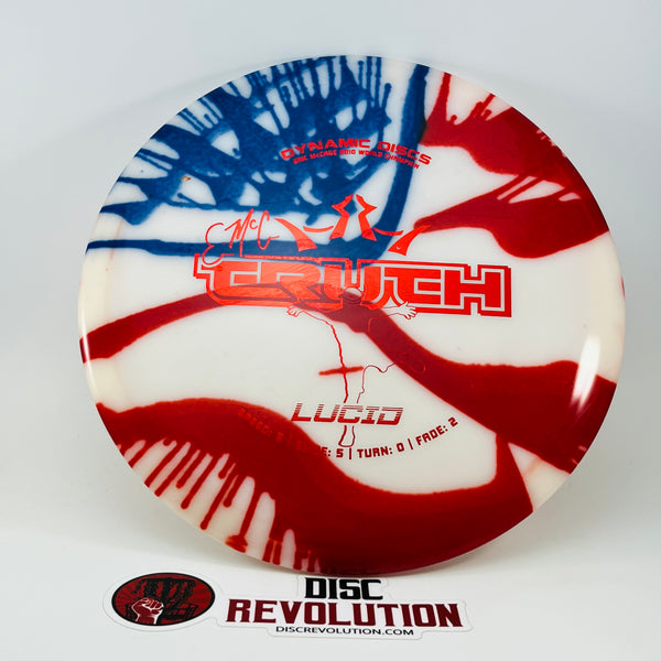 Dynamic Discs Lucid EMAC Truth MyDye American Flag
