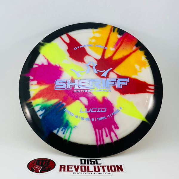 Dynamic Discs Lucid Sheriff MyDye