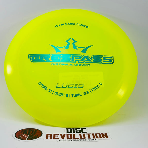 Dynamic Discs Lucid Trespass