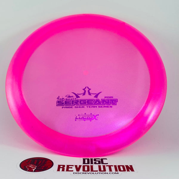 Dynamic Discs Lucid X Glimmer Sergeant Paige Shue Team Series (V1 2021)