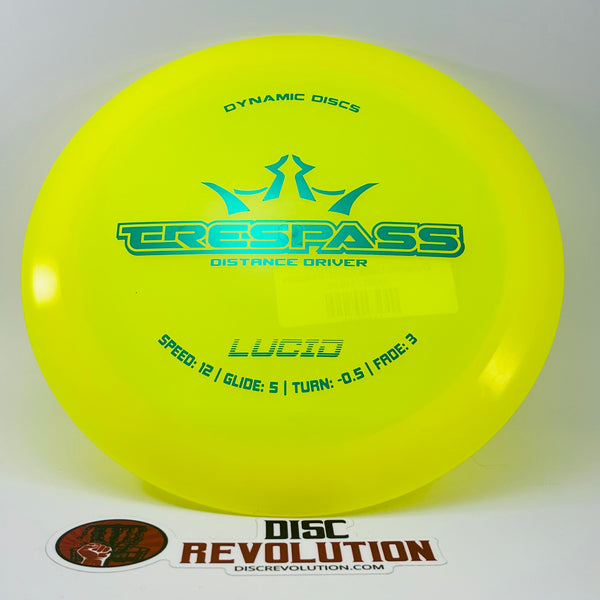 Dynamic Discs Lucid Trespass