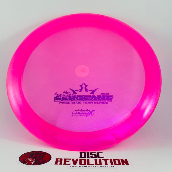 Dynamic Discs Lucid X Glimmer Sergeant Paige Shue Team Series (V1 2021)