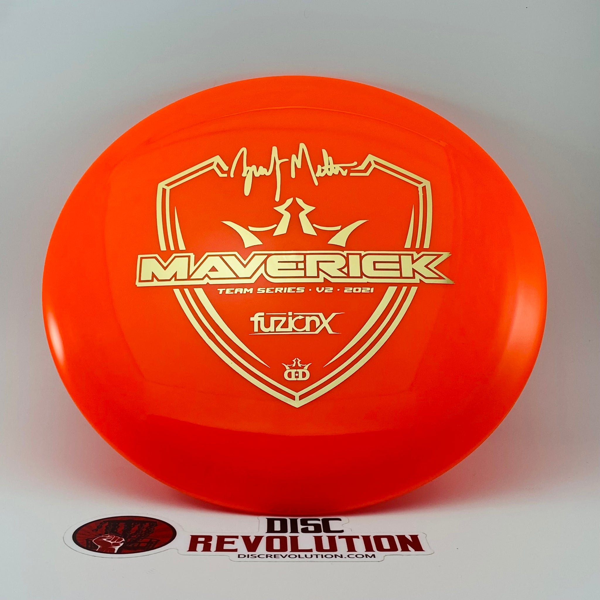 DYNAMIC DISCS FUZION-X MAVERICK ZACH MELTON 2021 V2 TEAM SERIES