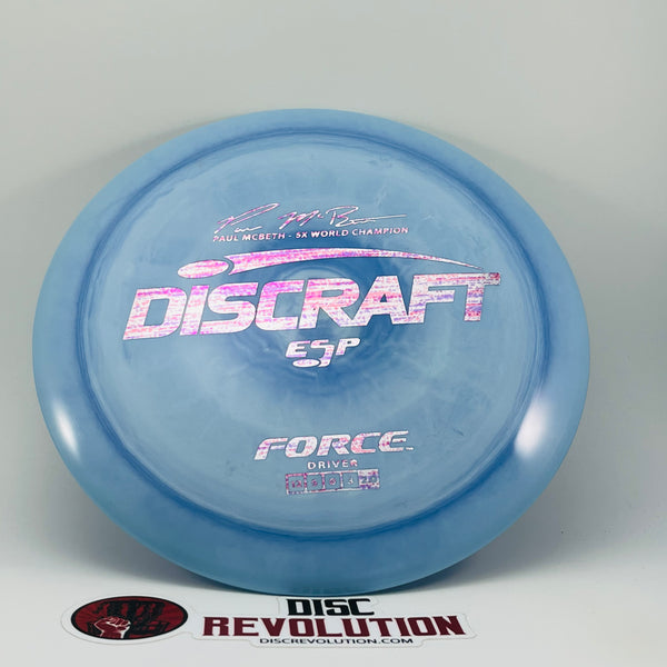 Discraft Paul McBeth ESP Force Signature Series