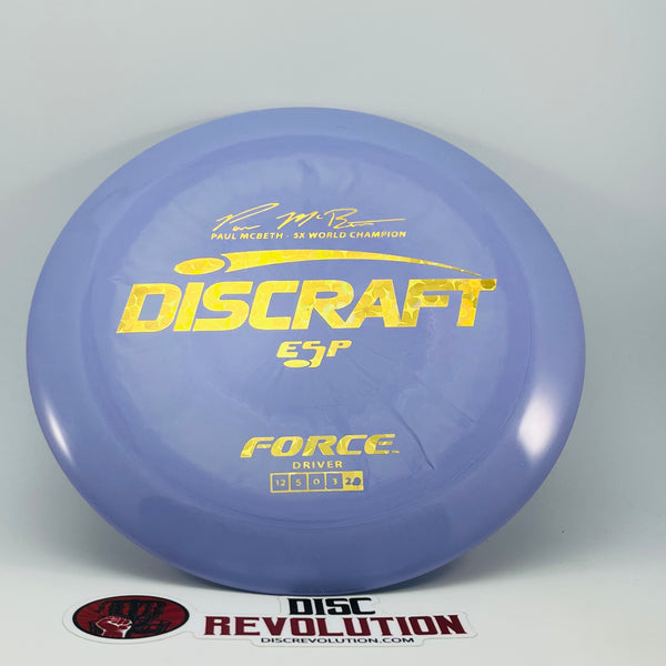 Discraft Paul McBeth ESP Force Signature Series