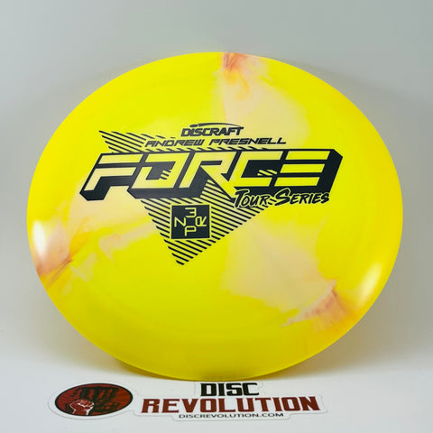 Discraft 2022 ANDREW PRESNELL TOUR SERIES FORCE