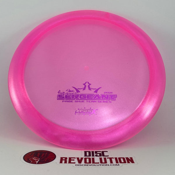 Dynamic Discs Lucid X Glimmer Sergeant Paige Shue Team Series (V1 2021)