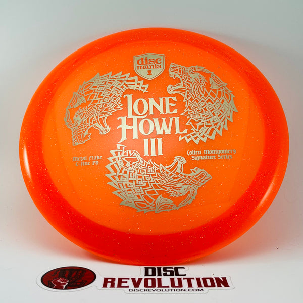 Discmania LONE HOWL 3 - COLTEN MONTGOMERY SIGNATURE SERIES METAL FLAKE C-LINE PD