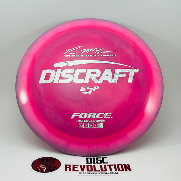 Discraft Paul McBeth ESP Force Signature Series