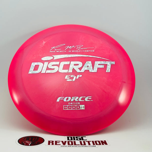 Discraft Paul McBeth ESP Force Signature Series