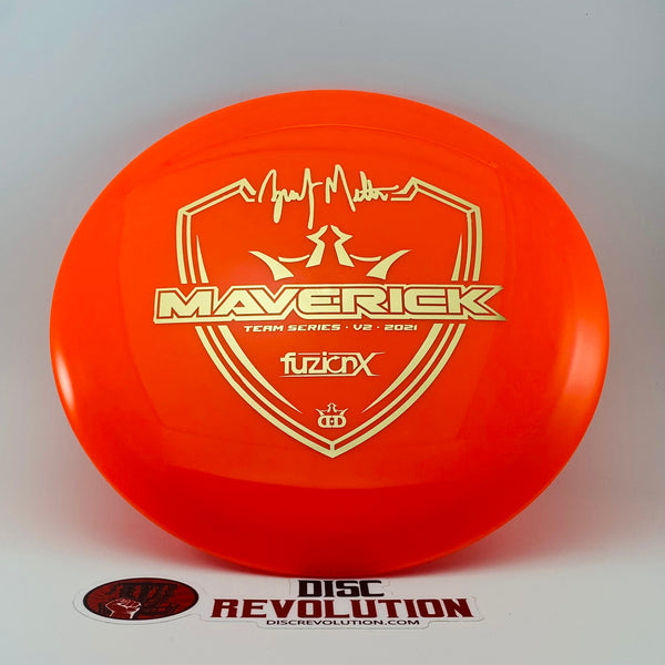 DYNAMIC DISCS FUZION-X MAVERICK ZACH MELTON 2021 V2 TEAM SERIES