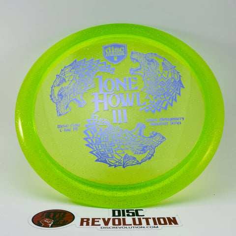 Discmania LONE HOWL 3 - COLTEN MONTGOMERY SIGNATURE SERIES METAL FLAKE C-LINE PD