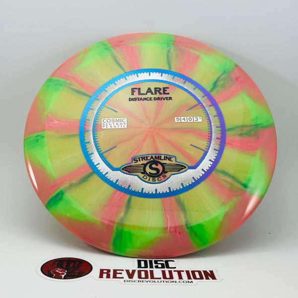 Streamline Cosmic Neutron Flare