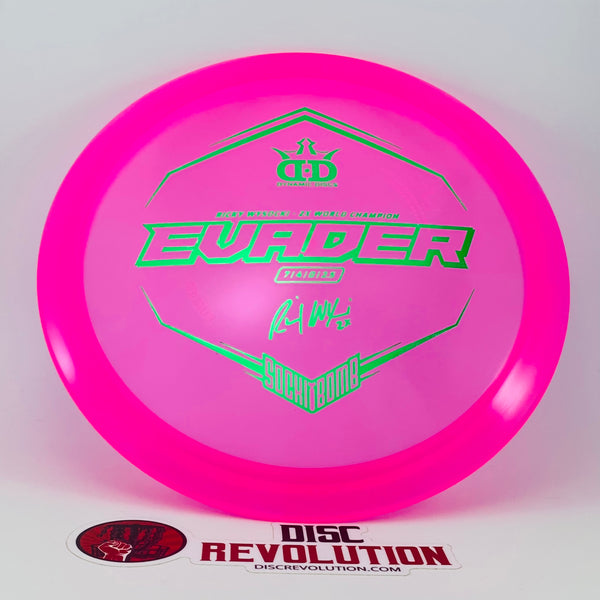 Dynamic Discs Lucid Evader Ricky Wysocki Sockibomb Stamp